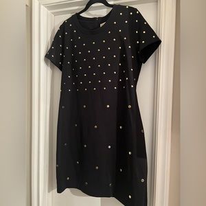 NWT MICHAEL Michael Kors Studded Dress, Size XL